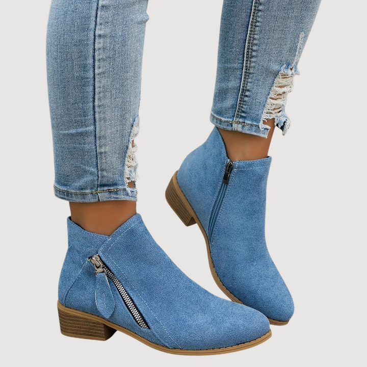 SHAYNE – CASUAL ZIP BOOTS