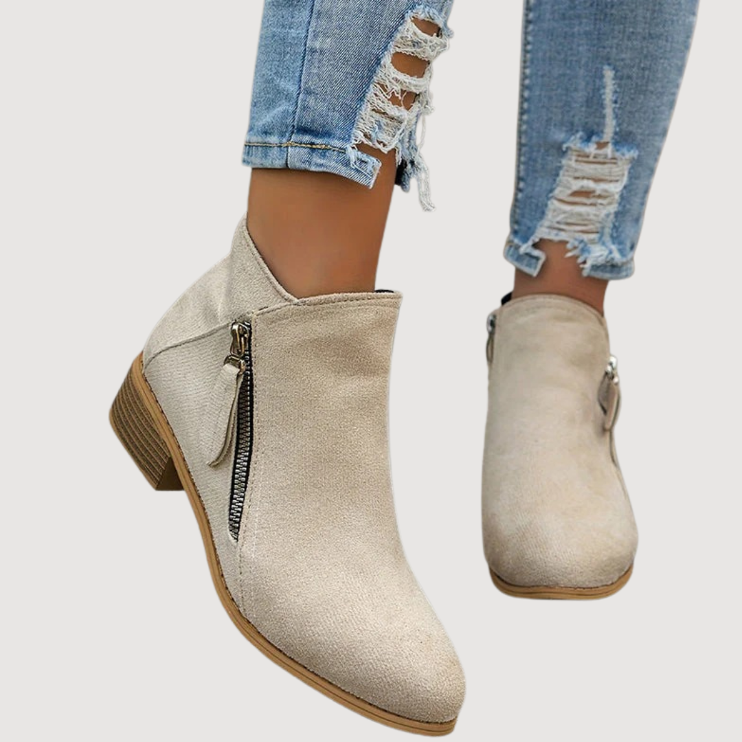 SHAYNE – CASUAL ZIP BOOTS