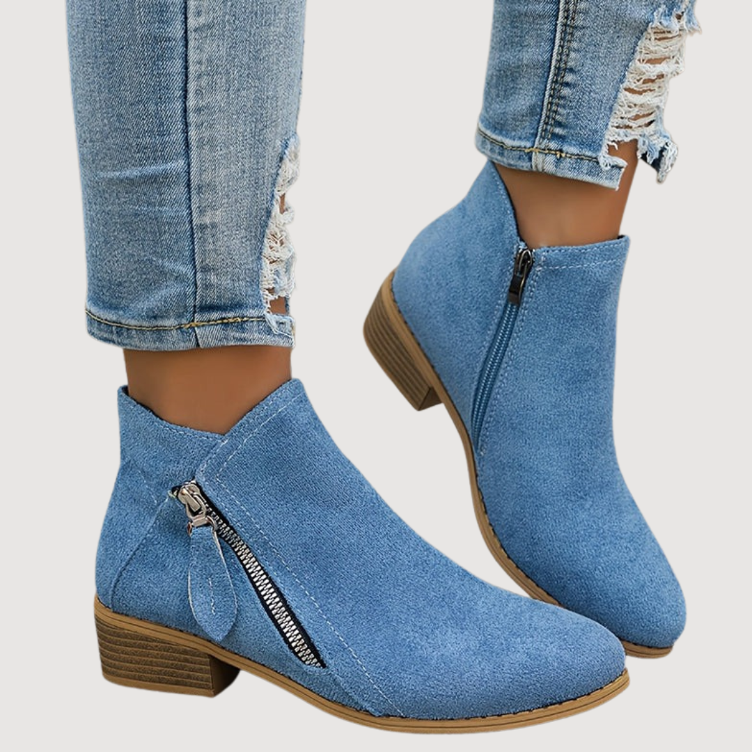 SHAYNE – CASUAL ZIP BOOTS