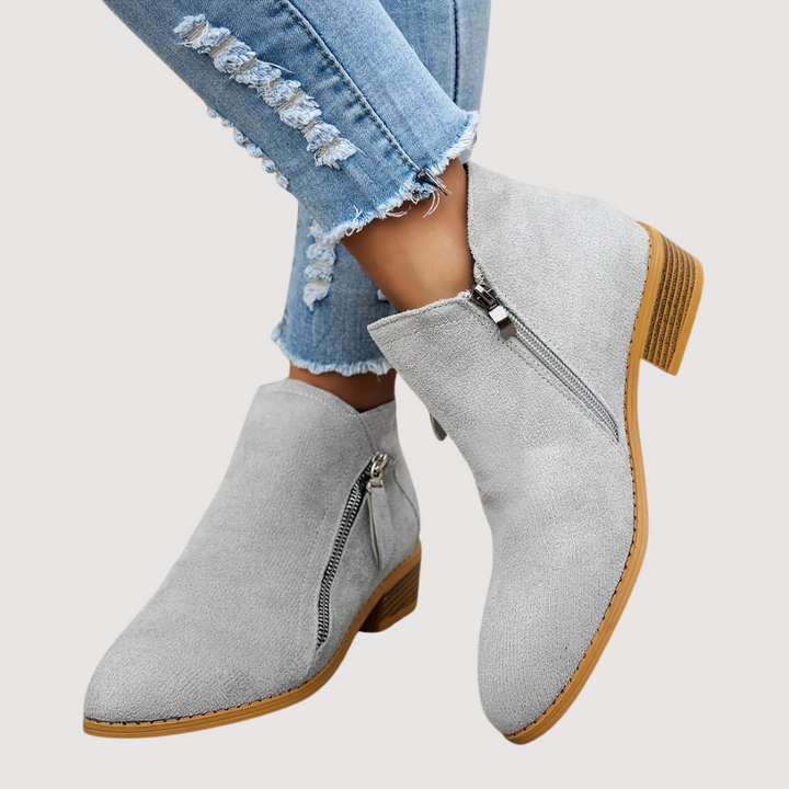 SHAYNE – CASUAL ZIP BOOTS