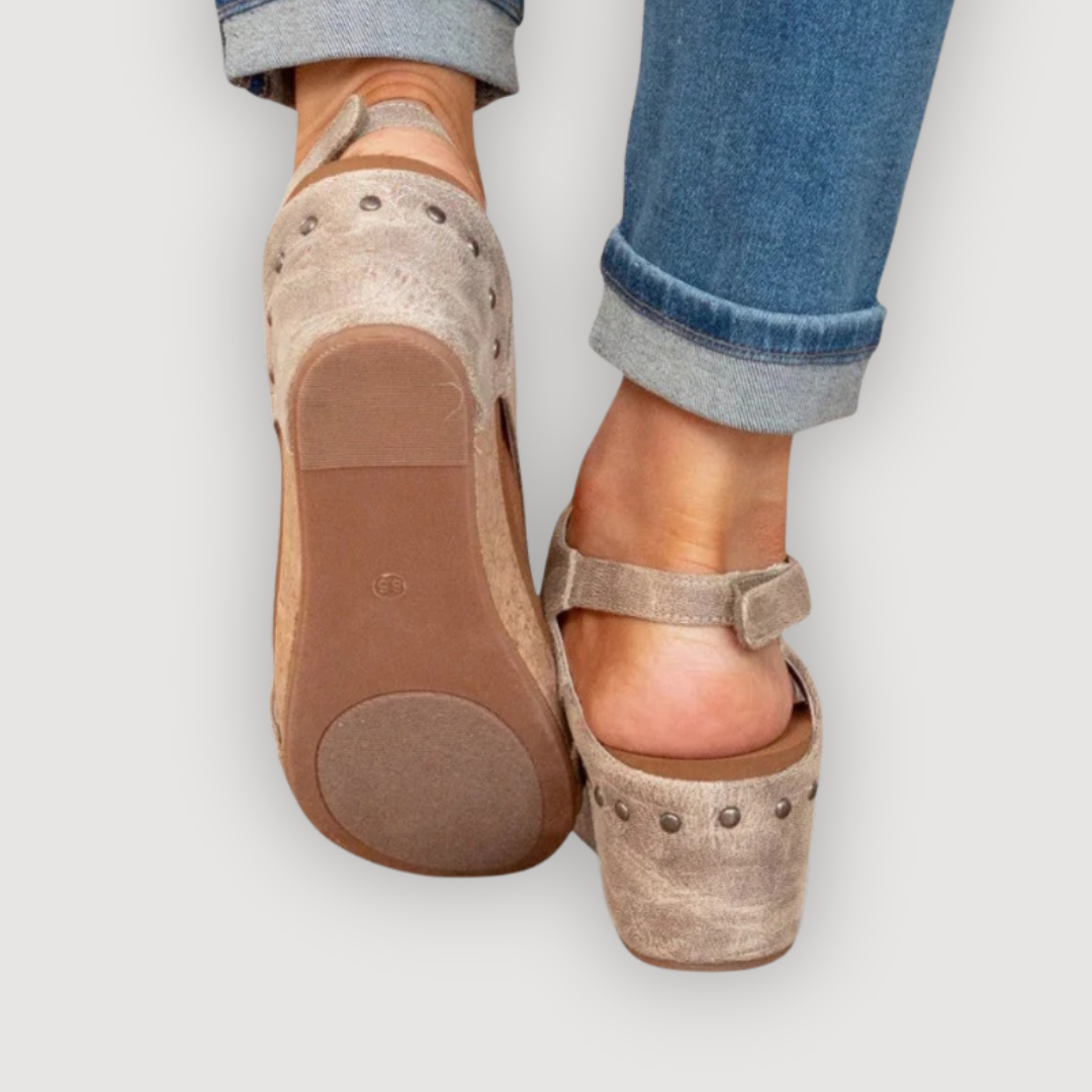 ANNE – COMFY WEDGE SANDALS