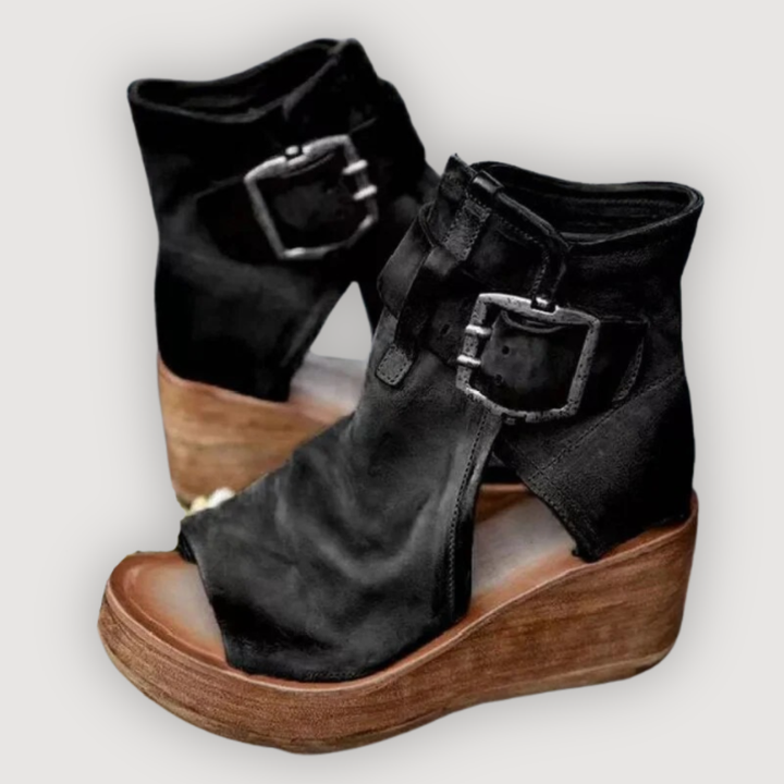 MARLOWE – WEDGE SANDALS