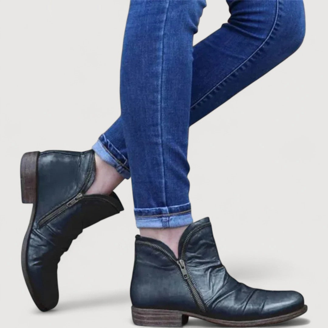 LIANELLA – COMFORT ZIP ANKLE BOOTS