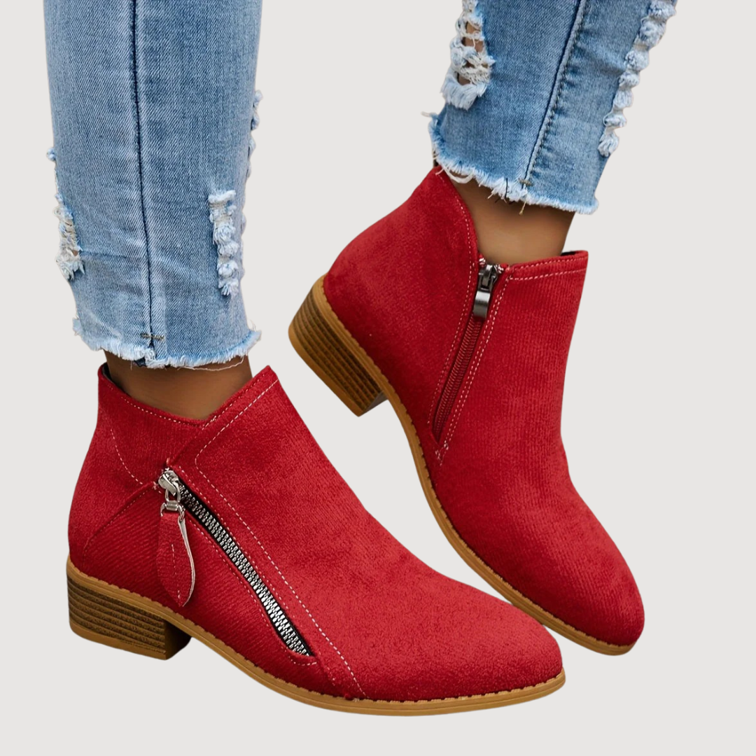 SHAYNE – CASUAL ZIP BOOTS