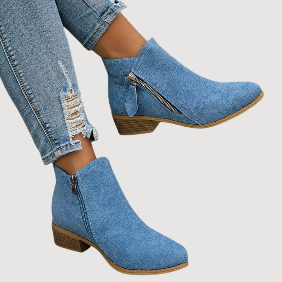 SHAYNE – CASUAL ZIP BOOTS