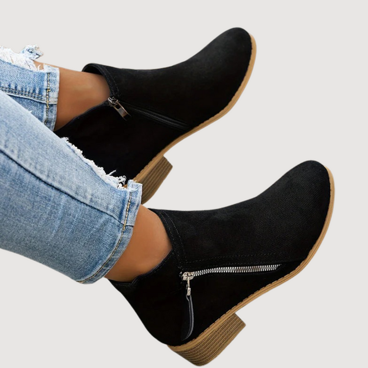 SHAYNE – CASUAL ZIP BOOTS