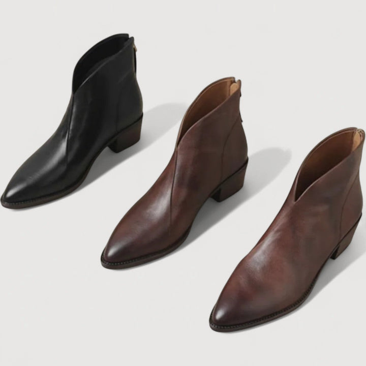 ANITA – LUXE LOW-HEEL BOOTS