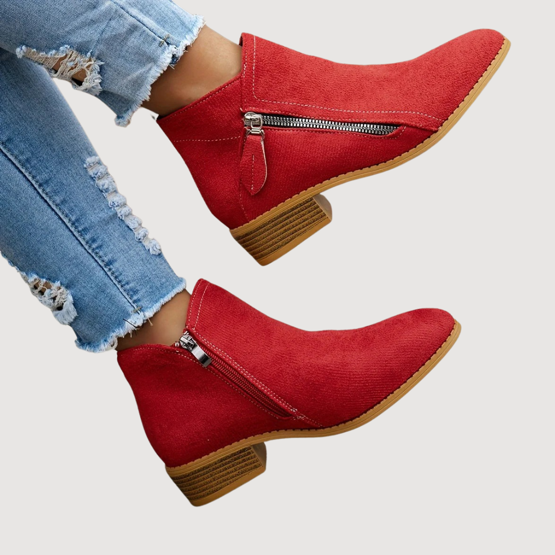 SHAYNE – CASUAL ZIP BOOTS