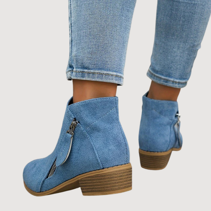 SHAYNE – CASUAL ZIP BOOTS