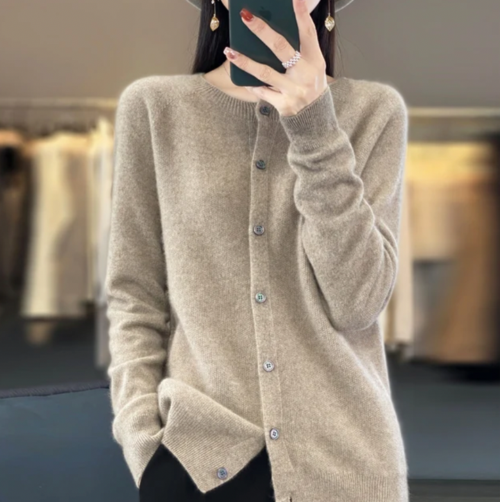 Anna - Elegant cashmere Cardigan