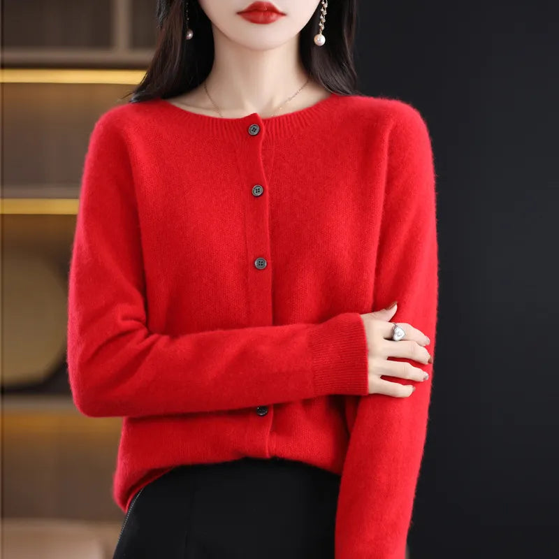 Anna - Elegant cashmere Cardigan