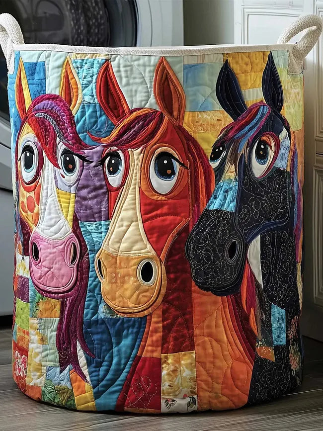 ダスティ | 風変わりな馬のランドリーバスケット